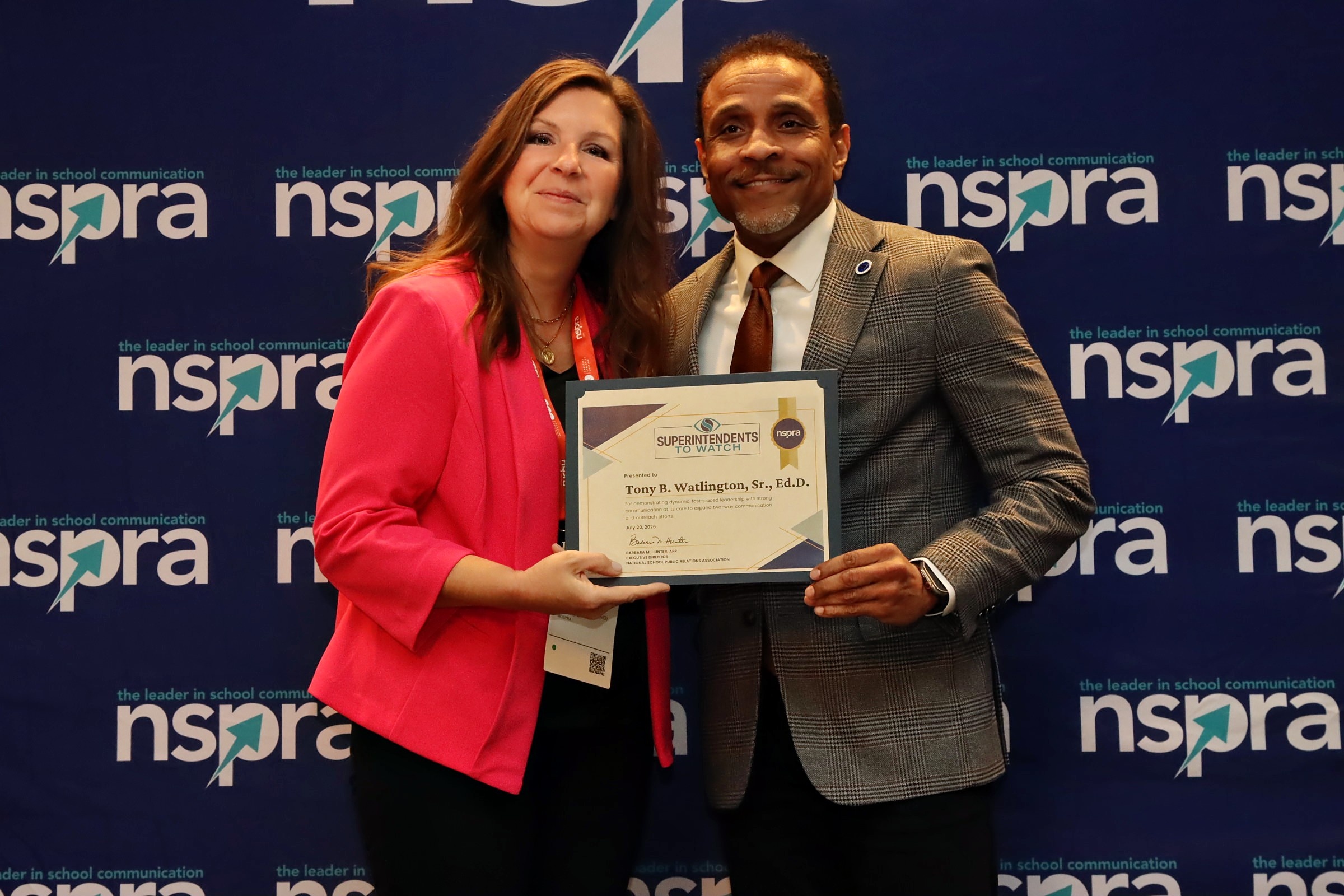 Superintendent to Watch